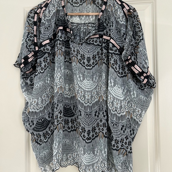 Kas Newyork flowy beaded top from Anthropologie - Picture 8 of 8